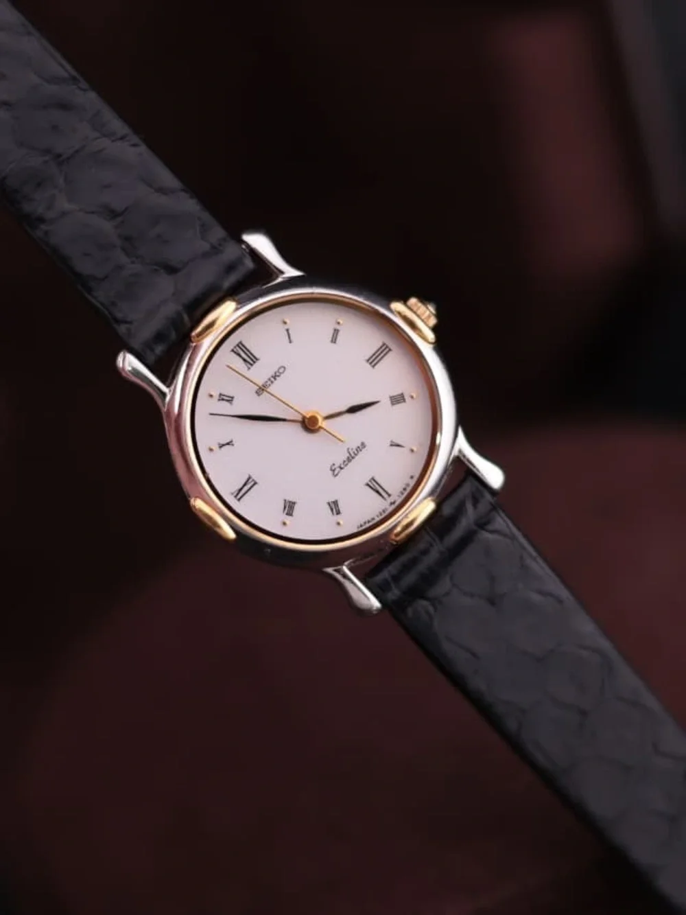 Vintage 1987 Seiko Exceline 1221-0170 Women’s Watch
